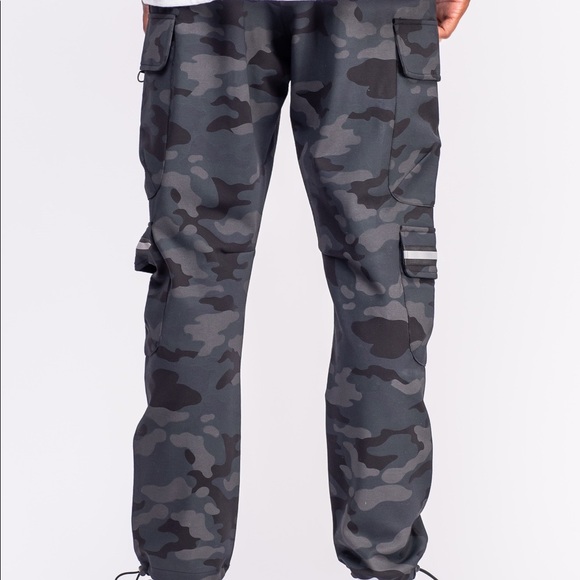 Black camo joggers - Picture 3 of 3